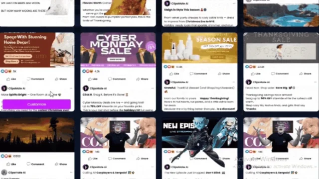 ClipsMate AI bundle deal offer showing countdown timer, discount code, and promotion details for AI-powered video creation tool.